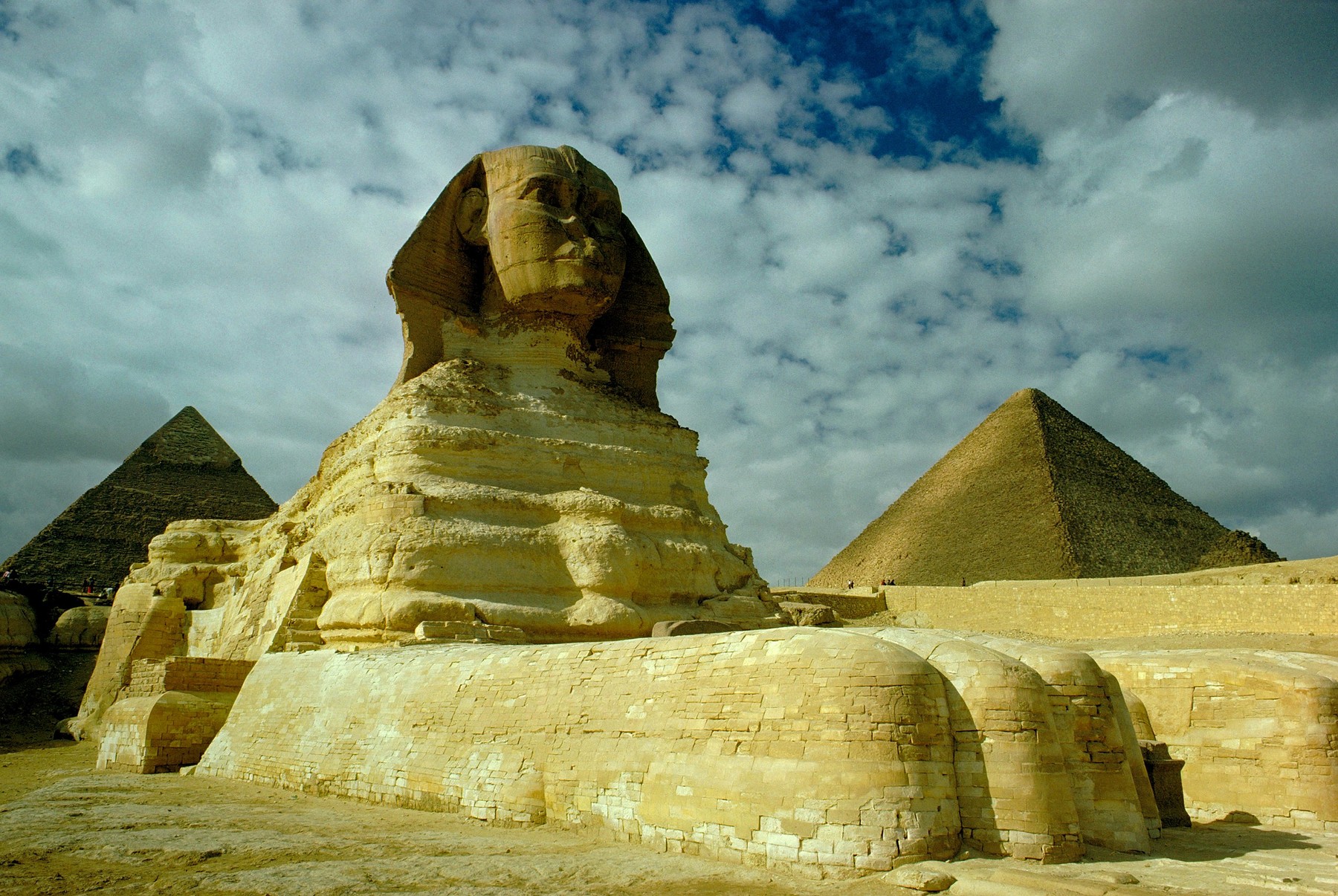 The Egyptian pyramids and Sphinx were closed for an unusual reason