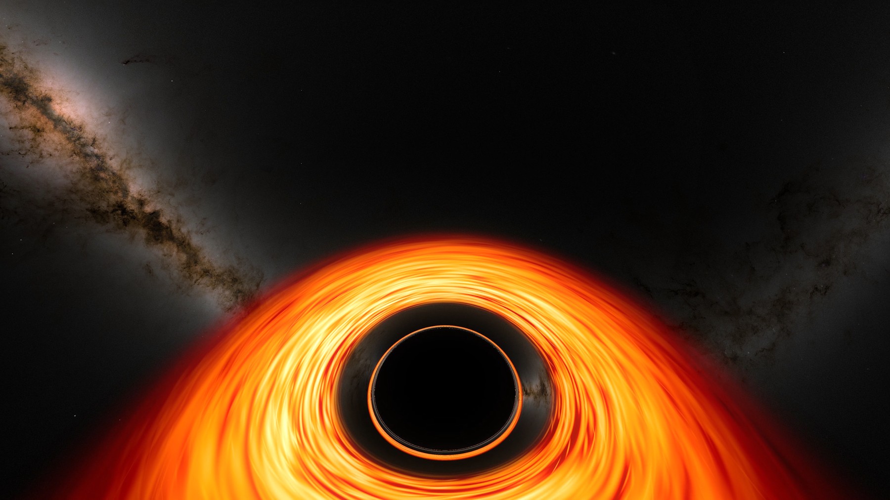 This is what would happen if we jumped into a black hole, and from there there is no return, according to NASA